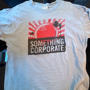 Something Corporate band tshirt